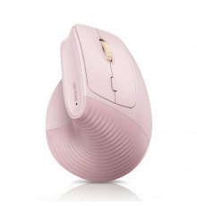 Мышь | UGREEN M571 Ergonomic | цвет: розовый | 2.4 ГГц | вертикальная, бесшумная